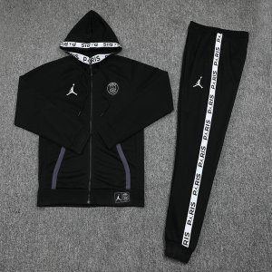 JORDAN Survetement Paris Saint Germain 2019 2020 Noir Blanc Gris
