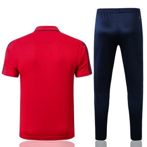 Polo Ensemble Complet Arsenal 2019 2020 Rouge Azul