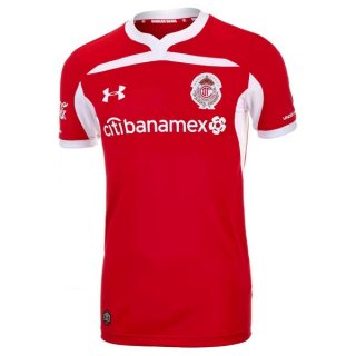 Maillot Deportivo Toluca Domicile 2018 2019 Rouge Maillot Deportivo Toluca Domicile 2018 2019 Rouge