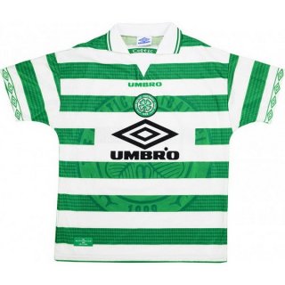 Maillot Celtic Domicile Retro 1997 1999 Vert