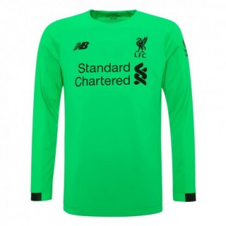 Maillot Liverpool ML Gardien 2019 2020 Vert Maillot Liverpool ML Gardien 2019 2020 Vert