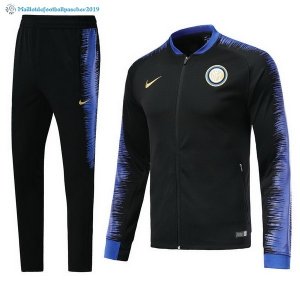 Survetement Inter Milan 2018 2019 Noir Bleu