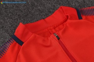Survetement Paris Saint Germain Enfant 2017 2018 Rouge Bleu
