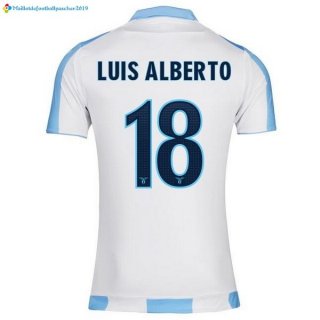 Maillot Lazio Exterieur Luis Alberto 2017 2018 Maillot Lazio Exterieur Luis Alberto 2017 2018