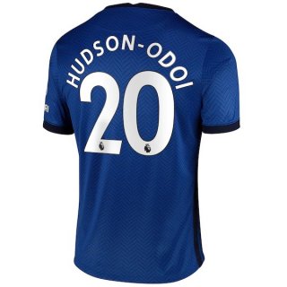 Maillot Chelsea NO.20 Hudson Odoi Domicile 2020 2021 Bleu Maillot Chelsea NO.20 Hudson Odoi Domicile 2020 2021 Bleu