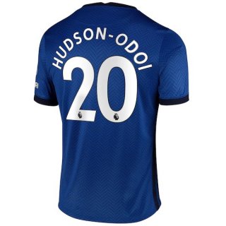 Maillot Chelsea NO.20 Hudson Odoi Domicile 2020 2021 Bleu