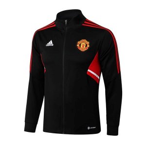 Survetement Manchester United 2023 Noir Rouge