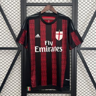 Thailande Maillot AC Milan Domicile Retro 2015-2016 Thailande Maillot AC Milan Domicile Retro 2015-2016