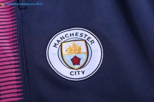 Survetement Manchester City 2017 2018 Bleu Purpura