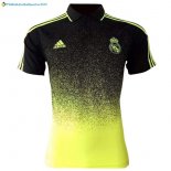 Polo Real Madrid 2017 2018 Jaune Noir