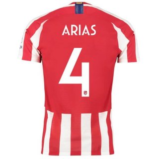 Thailande Maillot Atlético De Madrid NO.4 Arias Domicile 2019 2020 Rouge Thailande Maillot Atlético De Madrid NO.4 Arias Domicile 2019 2020 Rouge