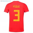 Maillot Espagne Domicile Pique 2018 Rouge