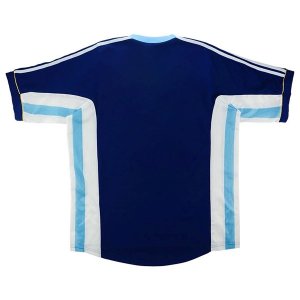 Maillot Argentine Exterieur Retro 1998 Bleu