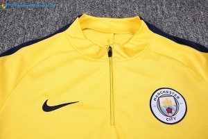 Survetement Manchester City 2017 2018 Jaune