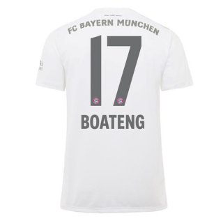 Maillot Bayern Munich NO.17 Boateng Exterieur 2019 2020 Blanc Maillot Bayern Munich NO.17 Boateng Exterieur 2019 2020 Blanc