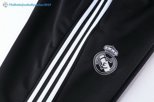 Survetement Real Madrid 2018 2019 Noir Blanc