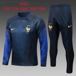 Enfant Survetement Training France 2023 Bleu 2 Enfant Survetement Training France 2023 Bleu 2