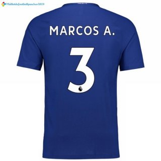Maillot Chelsea Domicile Marcos A. 2017 2018 Maillot Chelsea Domicile Marcos A. 2017 2018