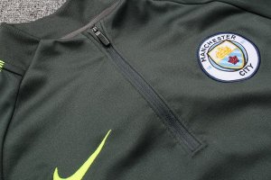 Survetement Manchester City 2018 2019 Vert Marron