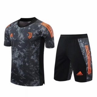 Entrainement Ensemble Complet Juventus 2020 2021 Gris Orange Entrainement Ensemble Complet Juventus 2020 2021 Gris Orange