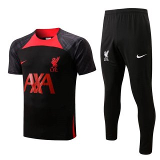 Maillot Liverpool Ensemble Complet 2022 2023 Noir