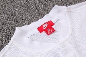 Polo Ensemble Complet Paris Saint Germain 2018 2019 Blanc