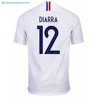 Maillot France Exterieur Diarra 2018 Blanc Maillot France Exterieur Diarra 2018 Blanc