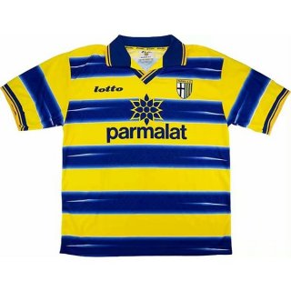Maillot Parma Domicile Retro 1998 1999 Azul Jaune Maillot Parma Domicile Retro 1998 1999 Azul Jaune