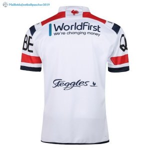 Maillot Rugby Sydney Roosters Exterieur 2018 Blanc