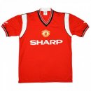 Maillot Manchester United Domicile Retro 1984 1986 Rouge