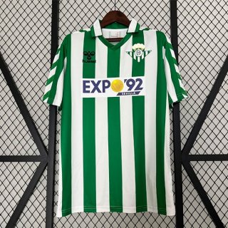Thailande Maillot Real Betis Domicile ML Retro 1988 1989 Thailande Maillot Real Betis Domicile ML Retro 1988 1989