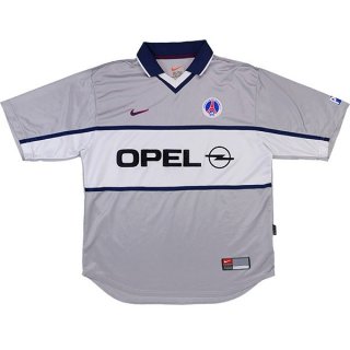 Thailande Maillot Paris Saint Germain Replica Exterieur Retro 2000 Gris