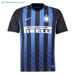 Thailande Maillot Inter de Milán Domicile 2018 2019 Bleu