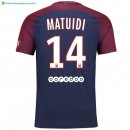 Maillot Paris Saint Germain Domicile Matuidi 2017 2018