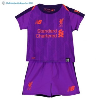 Maillot Liverpool Exterieur Enfant 2018 2019 Purpura