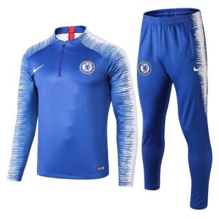 Survetement Enfant Chelsea 2018 2019 Bleu Blanc Survetement Enfant Chelsea 2018 2019 Bleu Blanc