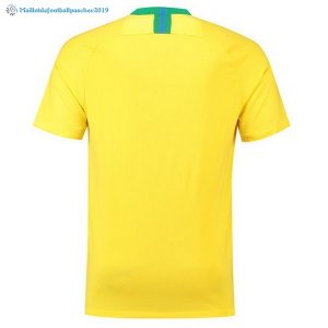 Maillot Brésil Domicile 2018 Jaune