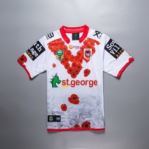 Maillot St.George Illawarra Dragons Edición Conmemorativa 2018 Blanc