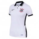 Maillot Corinthians Paulista Domicile Femme 2020 2021 Blanc