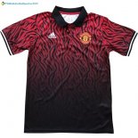 Polo Manchester United 2017 2018 Noir Rouge