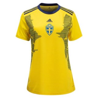 Maillot Suède Domicile Femme 2019 Jaune Maillot Suède Domicile Femme 2019 Jaune