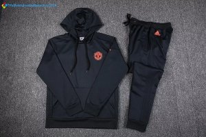 Survetement Manchester United 2017 2018 Noir