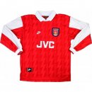 Maillot Arsenal Domicile ML Retro 1994 1995 Rouge