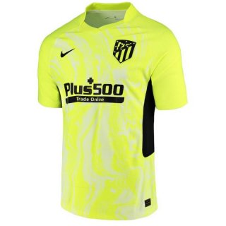 Thailande Maillot Atlético de Madrid Third 2020 2021 Vert Fluorescent