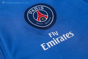 Survetement Paris Saint Germain 2017 2018 Blanc Bleu Marine