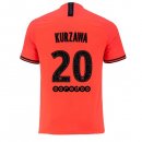 JORDAN Maillot Paris Saint Germain NO.20 Kurzawa Exterieur 2019 2020 Orange