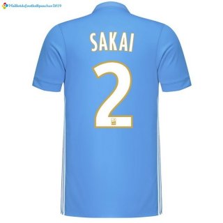 Maillot Marseille Exterieur Sakai 2017 2018 Maillot Marseille Exterieur Sakai 2017 2018