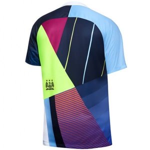 Maillot Manchester City Édition Commémorative 2019 2020 Bleu Clair