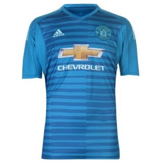 Maillot Manchester United Gardien 2018 2019 Bleu