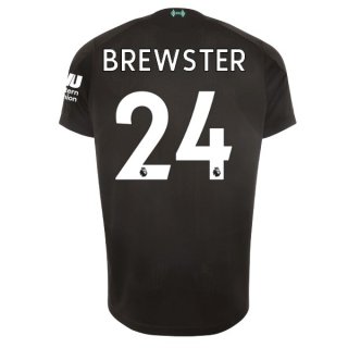 Maillot Liverpool NO.24 Brewster Third 2019 2020 Noir